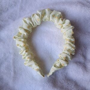 Floral Yellow Headband